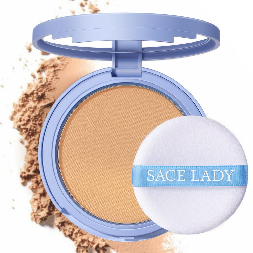 SACE LADY compact front view showing sleek packaging and travel-ready benefit