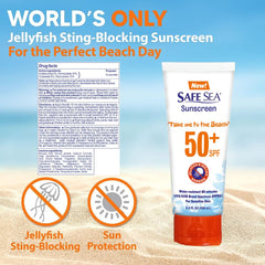 SAFE SEA cream texture close-up, showing smooth moisturizing benefit