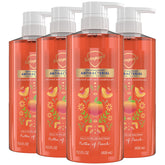 Safeguard front packaging showing peach scent and antibacterial benefit