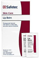 Safetec open cap with balm exposed showing easy application for instant relief