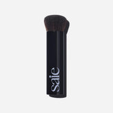 Saie The Base brush front view showing tapered head for seamless application