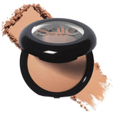 Saie front compact view showing Palermo bronzer for easy application and portable use