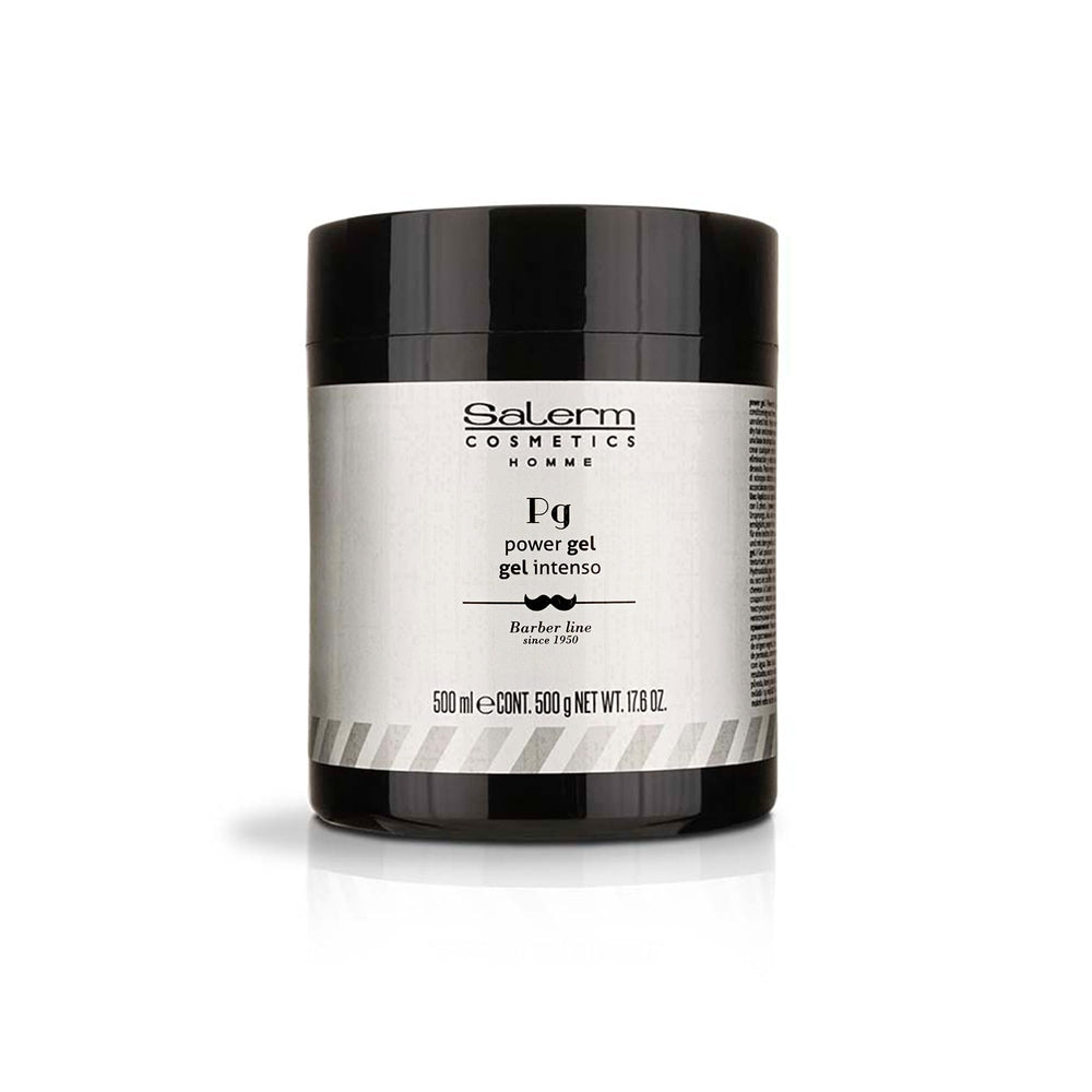 SALERM tub front view showing product label and intense hold benefit