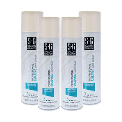 Salon Grafix front packaging showing unscented super hold, pro performance benefit