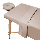 Saloniture folded 3-piece set showing neat presentation and professional appeal
