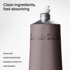 Salt & Stone cream texture close-up showing fast-absorbing silky finish