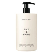 Salt & Stone bottle front view showing clean packaging and unisex scent benefit
