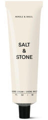 Salt & Stone front packaging showing compact travel-ready tube and clear branding