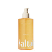 Saltair body oil front bottle showing clean packaging and jumbo size benefit