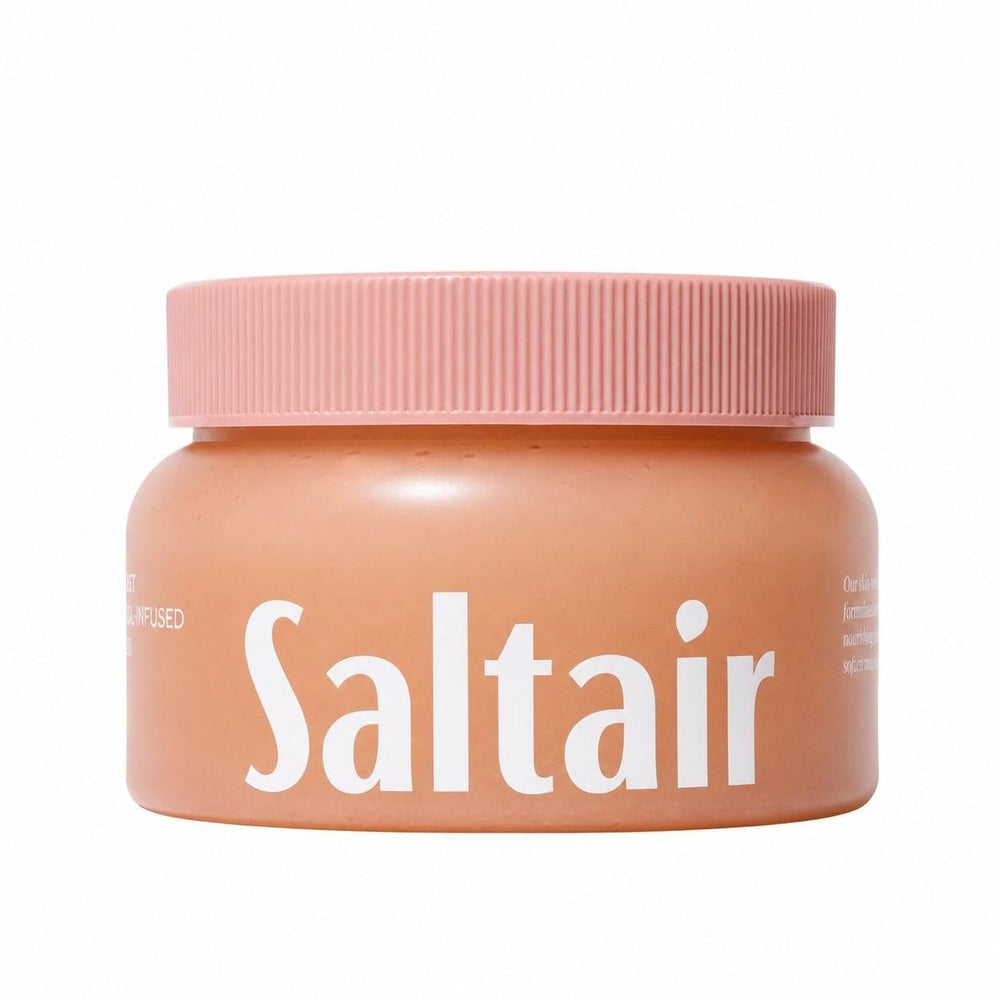 Saltair Coral Coast front packaging showing jar and label benefits