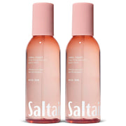 Saltair Coral Coast front packaging showing two 8oz bottles and travel convenience