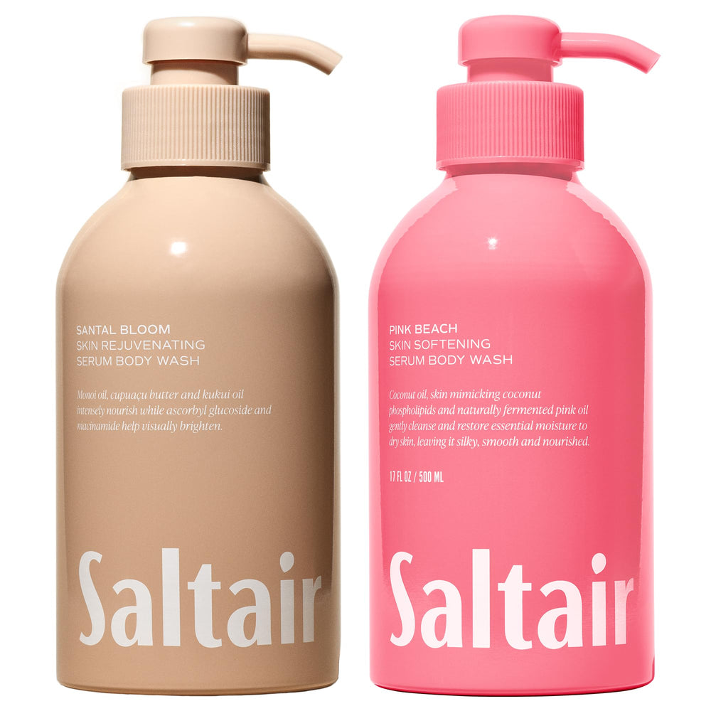 Saltair front packaging showing both signature scent bottles and convenience