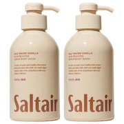 Saltair front packaging two 17 oz bottles showing value and scent benefit
