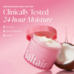 Saltair open jar texture close-up illustrating fast absorption benefit