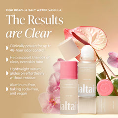 Saltair serum texture close-up illustrating lightweight, fast-absorbing consistency