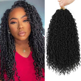 SAMBRAID front packaging showing eight-pack goddess locs benefits