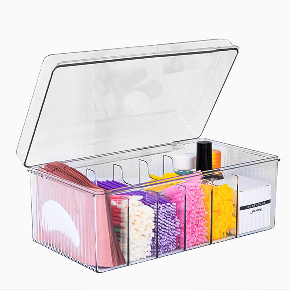 Samchilderlan front view with clear lid showing organized tools and quick visibility