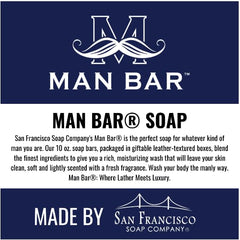 San Francisco Soap Company Cardamom & Juniper lather texture on hand, demonstrating cleansing foam