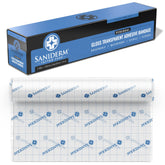 Saniderm roll front view showing brand and ready-to-cut convenience