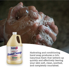 Sanit label close-up showing aloe formula and ingredient clarity