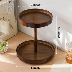 SANRETAHO close-up of smooth 360-degree rotating base for effortless product reach