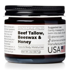 Santa Cruz Paleo front jar showing clean packaging and organic promise
