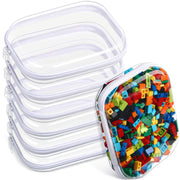 Sanwuta clear hard zipper case front view showing contents for fast identification
