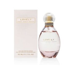 Sarah Jessica Parker Lovely front bottle displays elegant compact design and wearable luxury