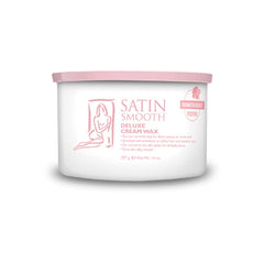 SATIN SMOOTH front tub view showing durable packaging and clear label