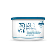 SATIN SMOOTH front jar showing product branding and container for easy identification