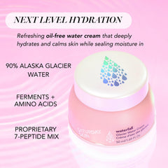 Saturday Skin close-up of gel texture highlighting lightweight hydration benefit