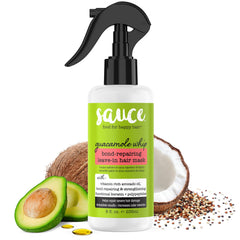 SAUCE BEAUTY front packaging showing Guacamole Whip and volume benefit