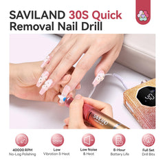 SAVILAND close-up of hexagonal digital display, offering precise speed control benefit