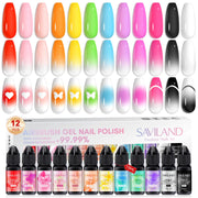 SAVILAND front packaging showing all 12 colors with clear benefit of complete set