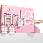 SAVILAND front packaging displaying complete dip liquid kit and box, easy storage benefit