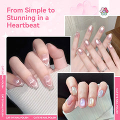 SAVILAND swatch row of six romantic shades on white, helping color choice