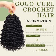 Saypeds model wearing installed crochet braids showing natural volumizing benefit