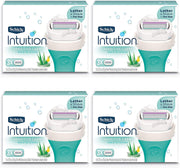 Schick Intuition refill front packaging showing blades and coconut milk scent benefit