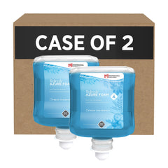 SC Johnson Professional front packaging showing two 1L refill cartridges and brand benefit