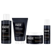 Scotch Porter front packaging showing the four-piece kit and quick benefits