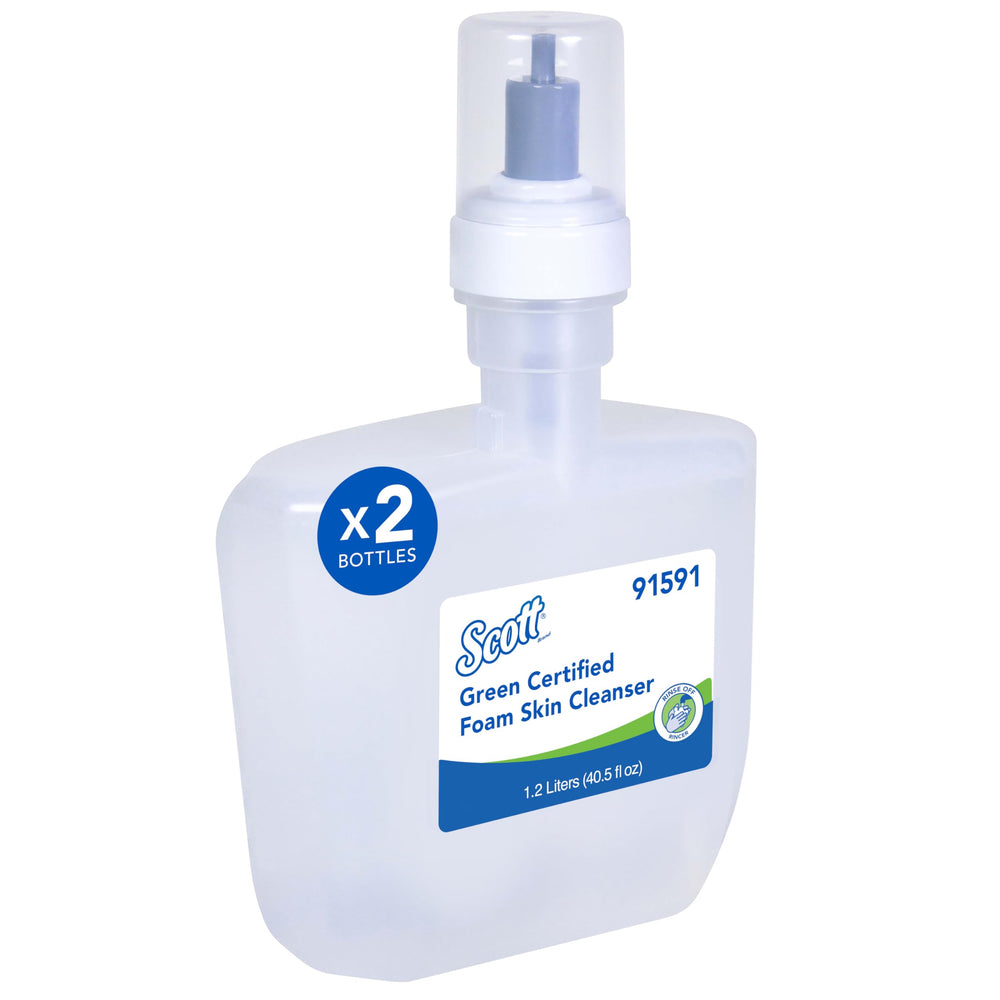 Scott Professional front view of two refill cassettes showing product benefit of high capacity