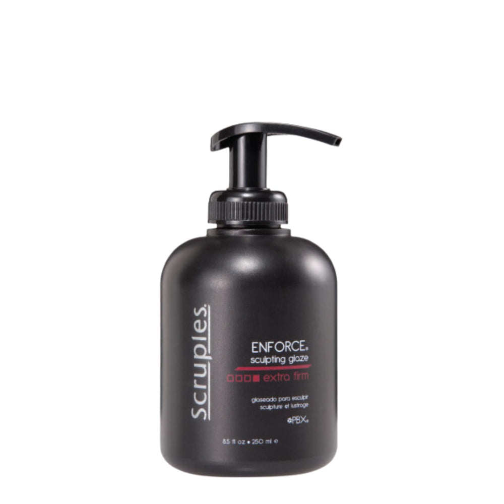 Scruples front jar 8.5 oz showing brand and clear gel benefits
