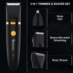 Scttomon nose trimmer detail for precise ear and nasal grooming