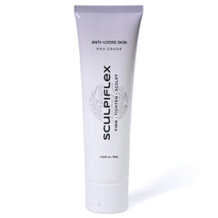 SCULPIFLEX front packaging jar showing clean design and product size benefit