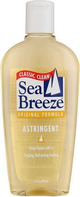 Seabreeze front packaging showing three 10-ounce bottles for convenient supply