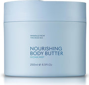 SEACRET jar front view showing Ocean Mist fragrance and benefit of deep hydration