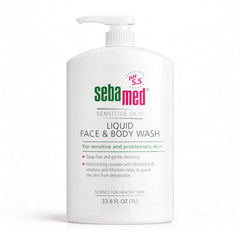 SEBAMED front bottle view showing clean branding and size benefit