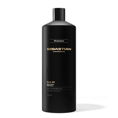 Sebastian Professional front bottle showing sleek packaging and weightless shine benefit