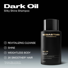 Sebastian Professional shampoo lather in hand demonstrating easy foam and even spread benefit