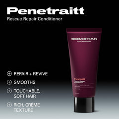 Sebastian Professional conditioner cream texture demonstrating rich moisture